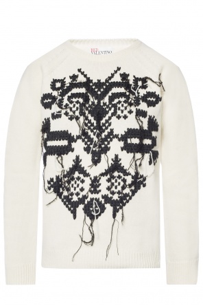 Embroidered sweater, zdjęcie 1 Embroidered sweater od Valentino Red